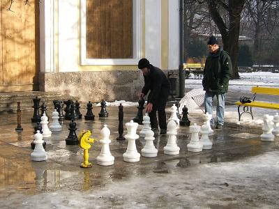 Chess players in Hofgarten