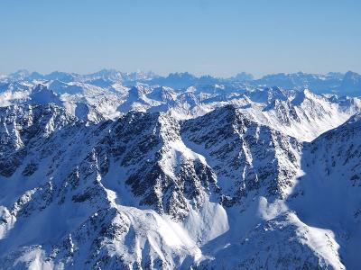 Alps from Schwarze Schneid