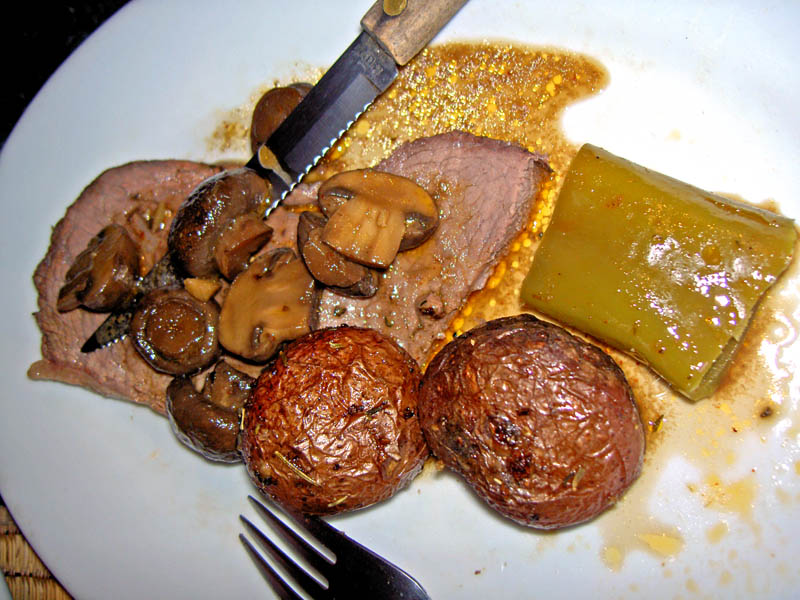 freezer to oven beef roast (recipe)