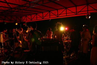 Back of the stage shot