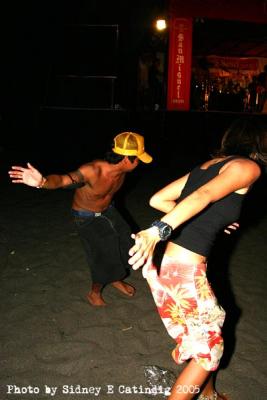 More of Neil's chicken dance, with Mon