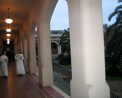 Nuns on gallery