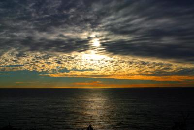 Sunrise over Avalon Beach