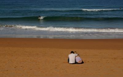 Lovers at Avalon Beach