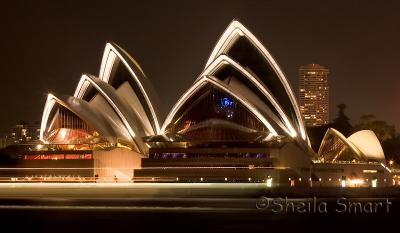 Sydney Opera House at night