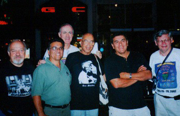 L-R front row, Joe Donaghy, Danny Ingellis, Ernie Ellis, Cesar Espinoza, Julio Rodriguez.  
Back:  Patrick Mann