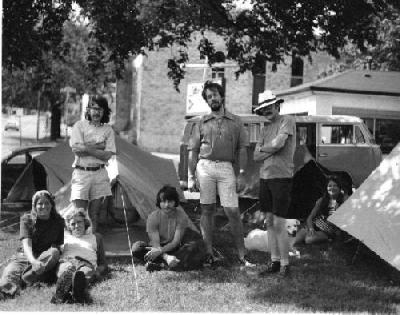 Hippies -1973 after teaching at CHS