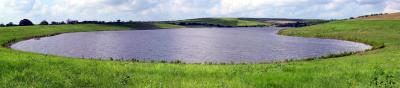 Big Lake after 14 inches of rain - July, 2002