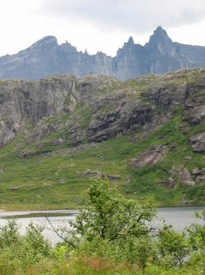 Vengedalen with Trollveggen in the distance
