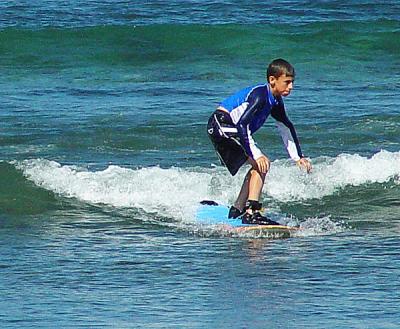 First Surfing Lessonby kudbegud