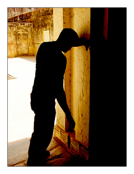 <B>3rd Place (tie)<br>Melancholic Me</B><BR><FONT size=2>by Vikas</FONT>