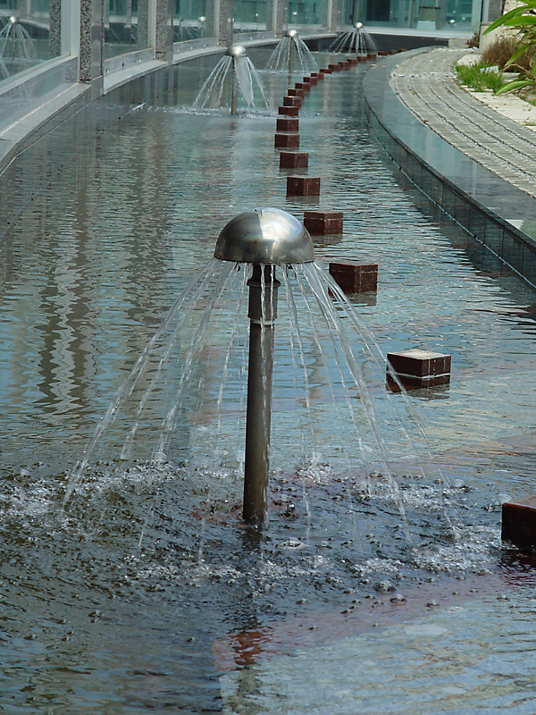 <p align=center> <b> Fountain Revue </b> <br> <font size=1> by Helen Betts </font> </p>