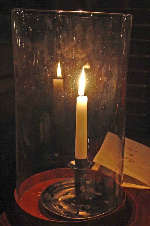 Dinner by candlelight