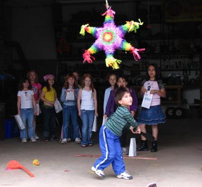 Hitting the Pinata