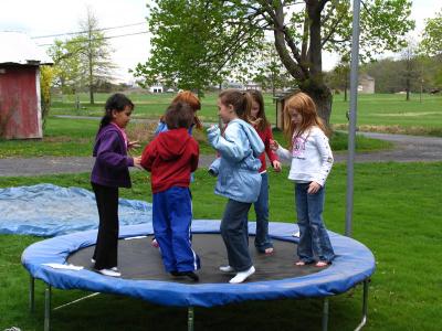 Trampoline fun