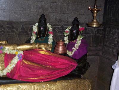 Pada Darshanam of Lord Ranganathar of Rangastala