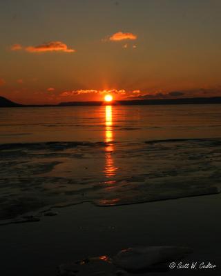 Sunrise Over Lake Pepin 12/31/04