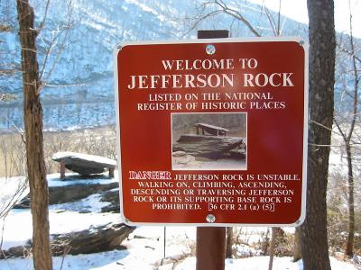 Jefferson Rock Winter