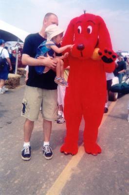 The BIG RED dog