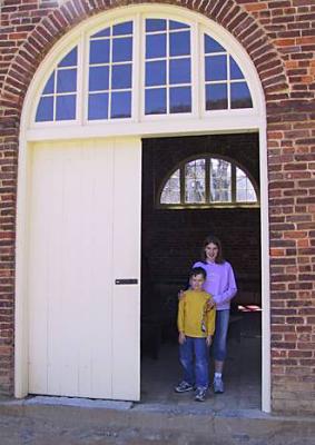 Doorway at John Brown Fort.