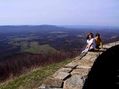 The Shenandoah Mountains.