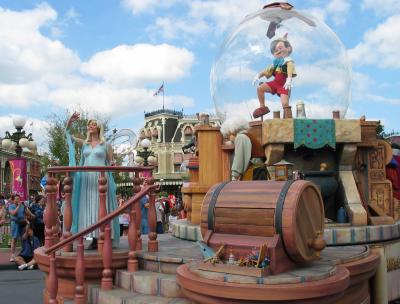 Pinocchio Float, Share a Dream Come True Parade