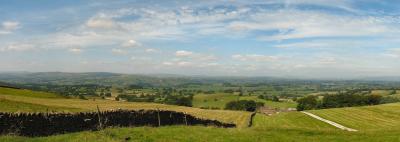 View over Forest of Bowland and Ribblesdale