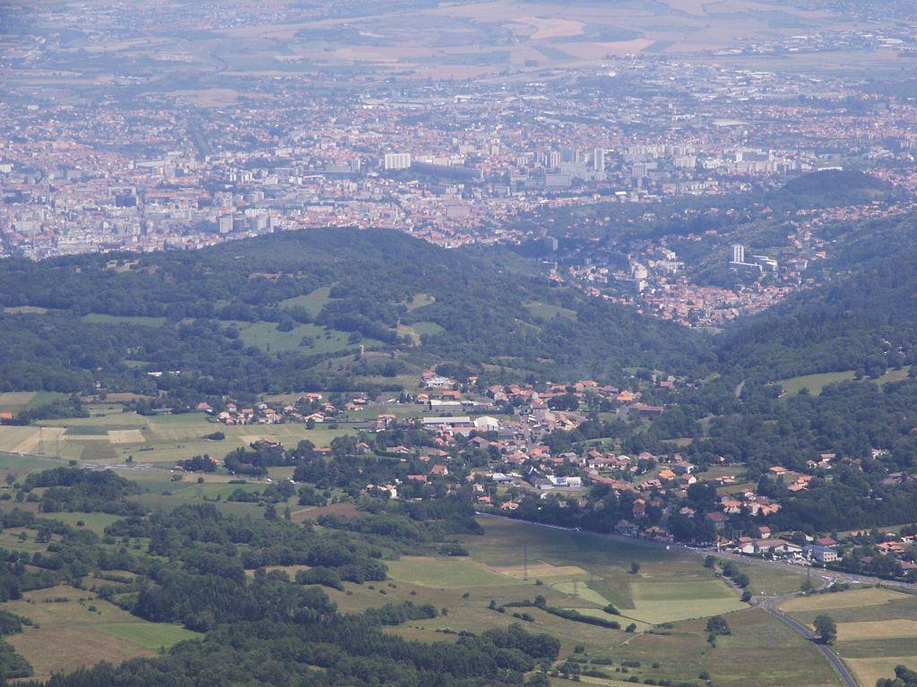 Clermont Ferrand from Puy de Dome