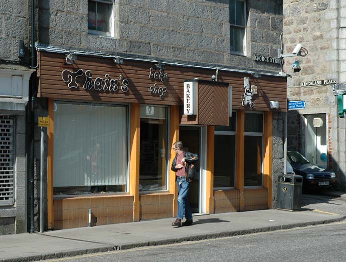 Thains bakery, George street, Aberdeen