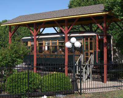 Restored Trolley Car