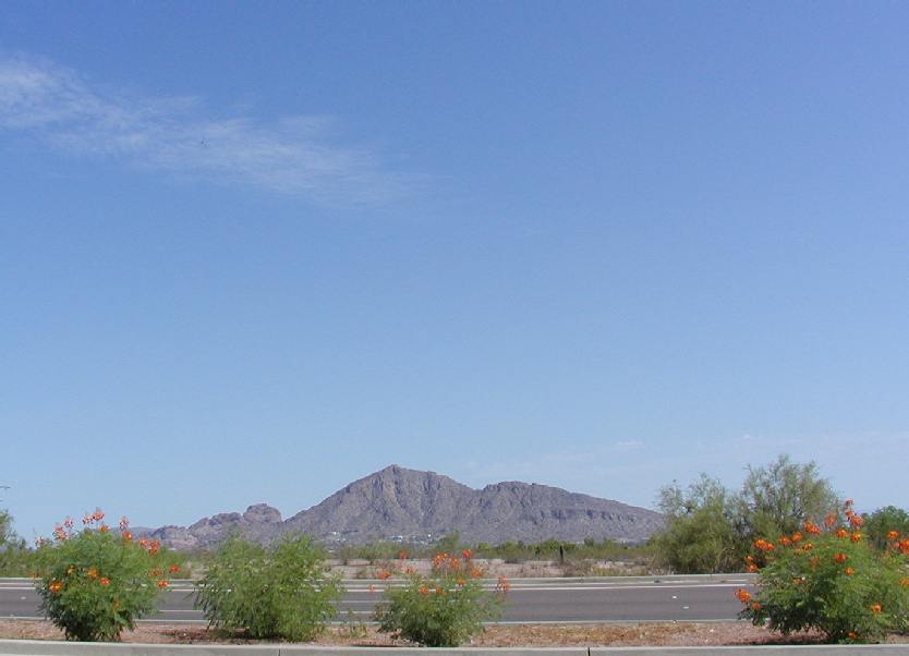 view from south scottsdale.AZ