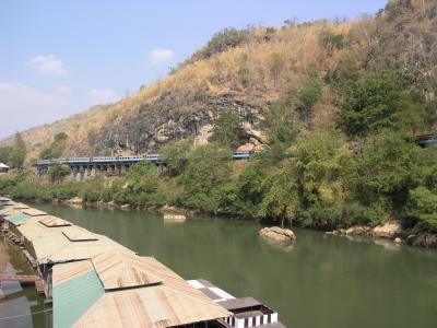 Death Railway Train  on Wampo Viaduct