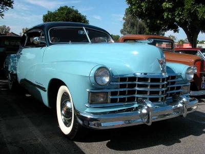 1947 Cadillac - Fuddruckers Sat. Night meet, Lakewood, CA