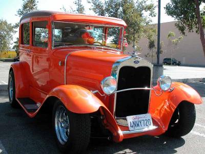 1930 Ford Model A  - Fuddruckers Sat. Night meet, Lakewood, CA