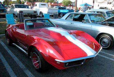 Corvette - Fuddruckers Sat. Night meet, Lakewood, CA