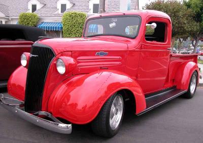 1937 Chevy Pickup - El Segundo CA Main Street Car Show
