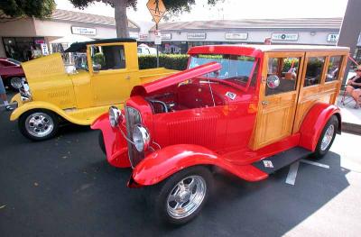 1930's Ford Woodie - El Segundo Main Street Car Show