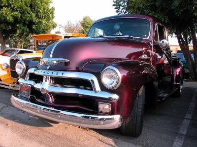 Chevy Pickup - Fuddruckers Lakewood, CA Saturday night meet