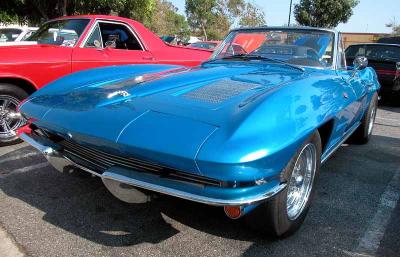 Corvette - Fuddruckers Lakewood, CA Saturday night meet