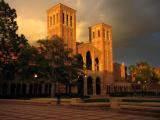 Royce Hall UCLA after a winter storm