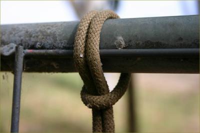 Rope on a gate