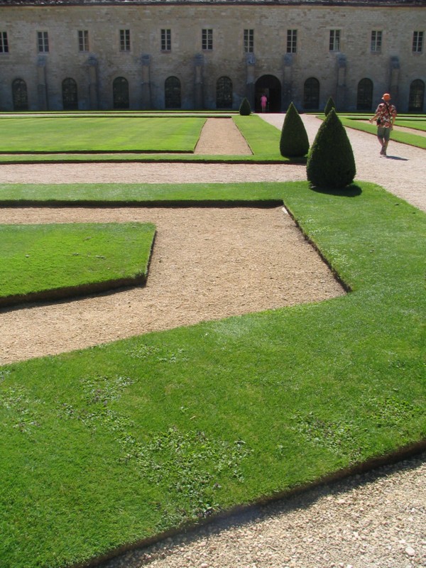 Les jardins , Abbaye de Fontenay