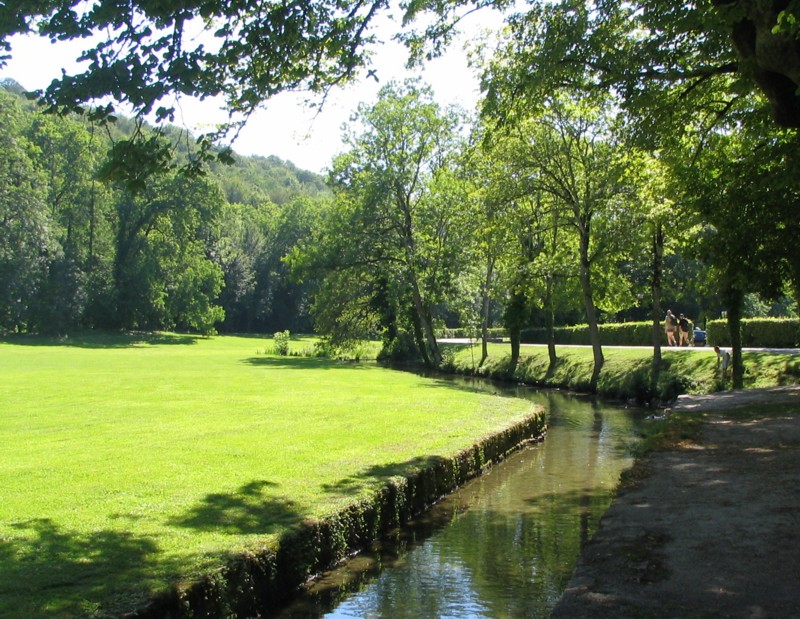 Le ruisseau , Abbaye de Fontenay