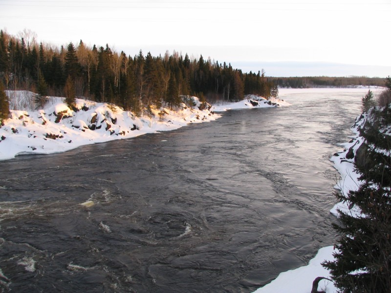 La rivière Péribonka