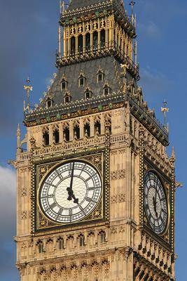 The Clock Tower, colloquially known as Big Ben (a name that originally referred only to the main bell)