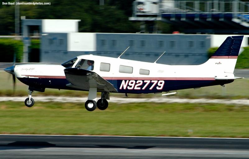 Private Piper PA32R-301 N92779 aviation stock photo