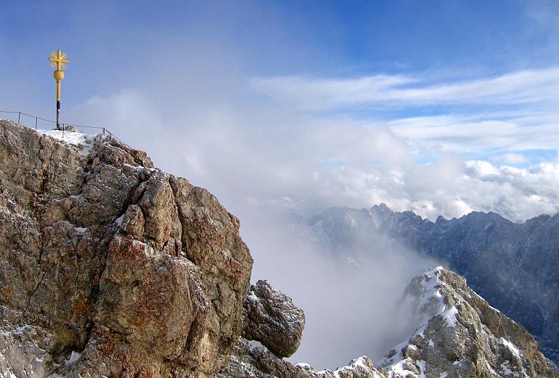 Zugspitze cross (Germanys highest point)