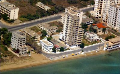 Famagusta from the air
