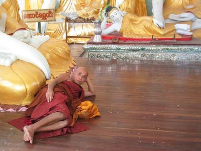 The Reclining Monk