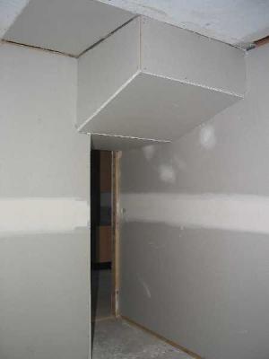 stairs boxed in